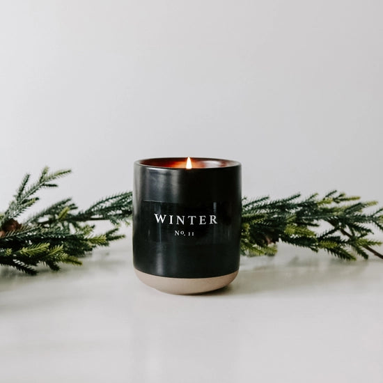 Winter Soy Stoneware Candle 12oz