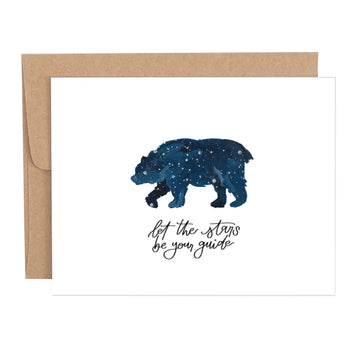 Stars Be Your Guide Congratulations Greeting Card