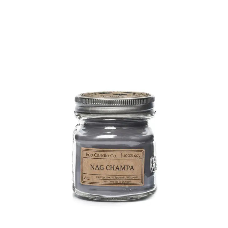 Eco Candle 8oz Mason Candle