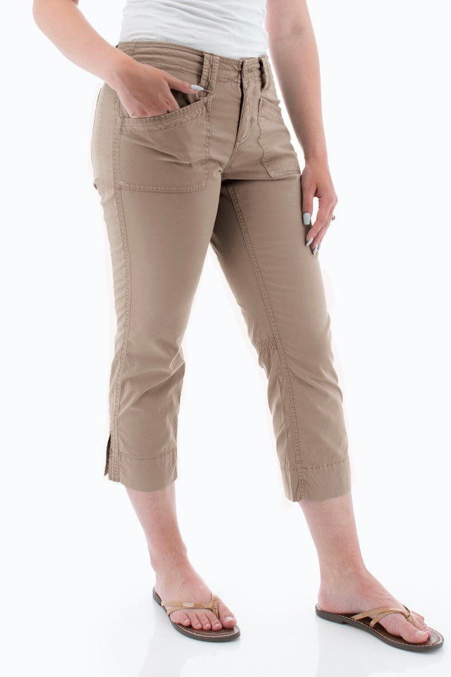 Arden Crop Pant - Cinder