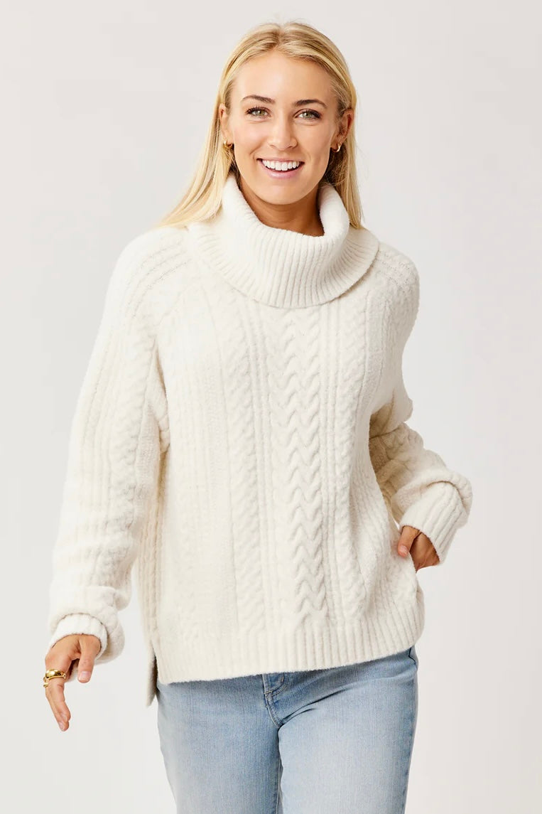 Field Cowl Neck Sweater