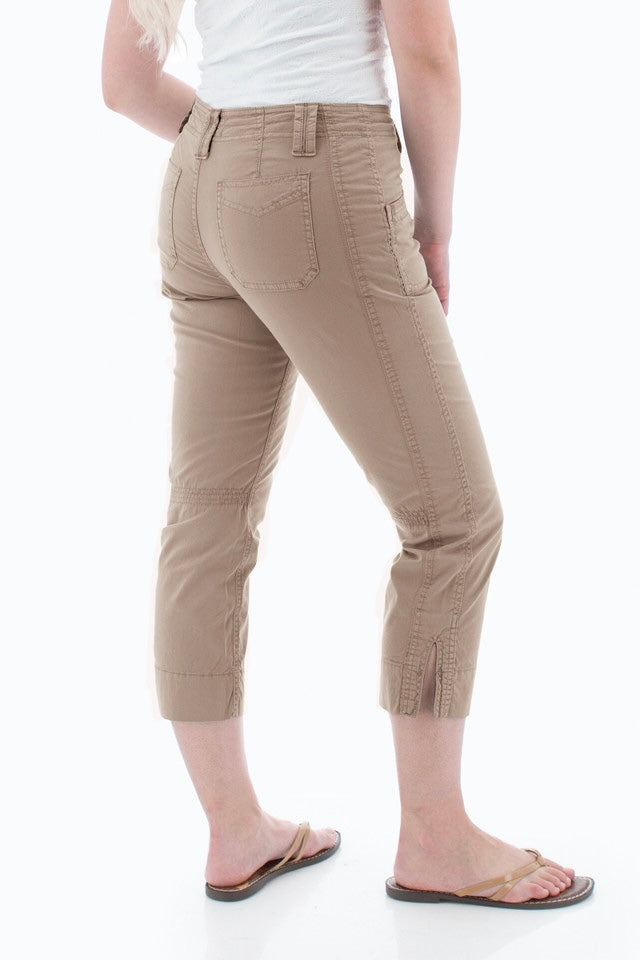 Arden Crop Pant - Cinder