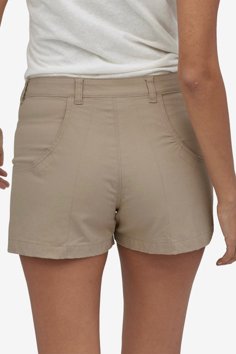 Patagonia W Stand Up Shorts - Oar Tan