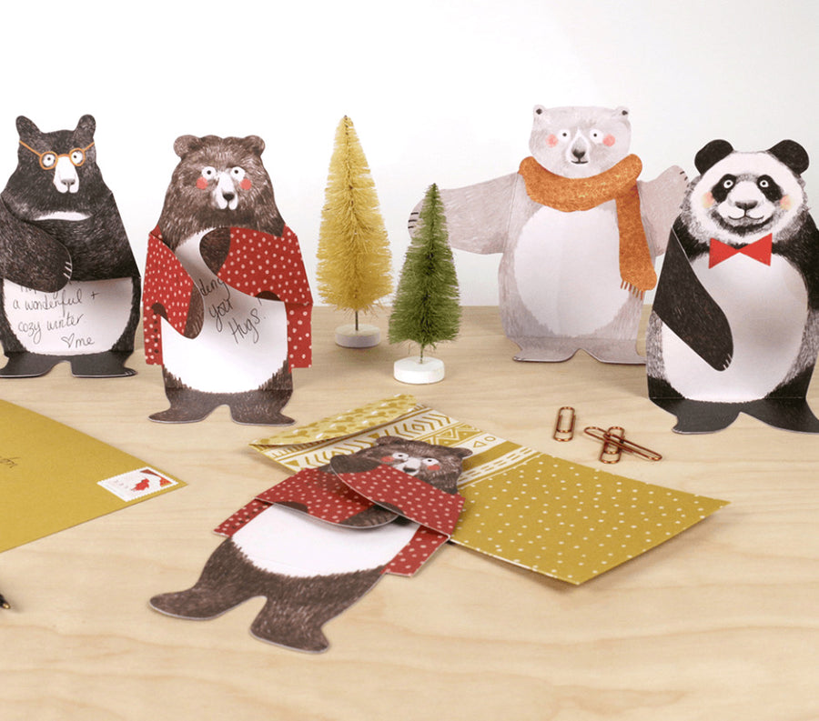 Bear Hugs Notecards