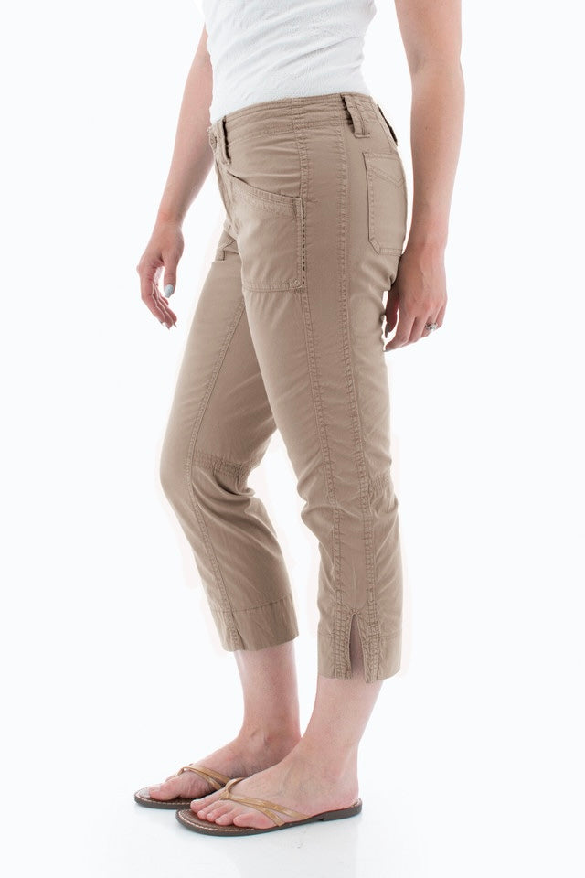 Arden Crop Pant - Cinder