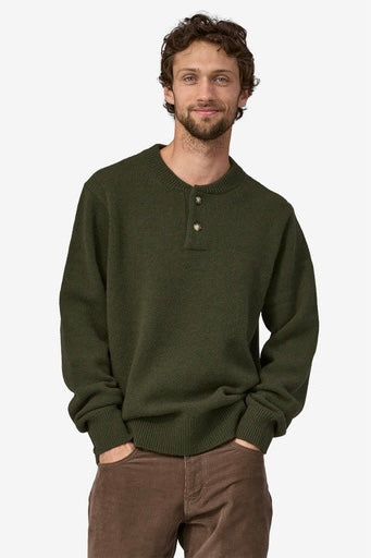 Patagonia M's Recycled Wool Blend Button Down
