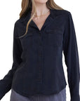 Bella Dahl Long Sleeve Seamed Shirt