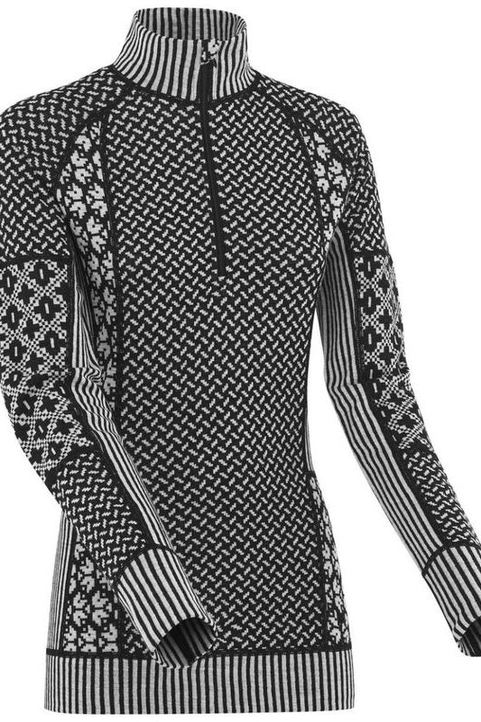 Smekker Merino Wool Half Zip Base Layer Top