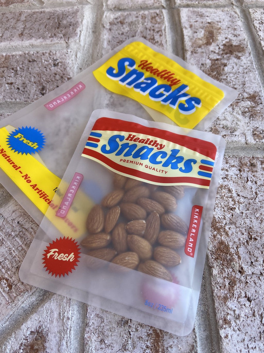 Small & Medium Reusable Snack Zipper Lock Baggies